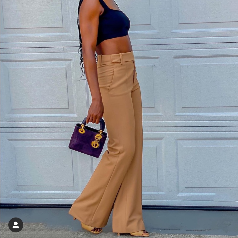 Last🔥Zara flare pants bloggers favorite - Picture 14 of 16